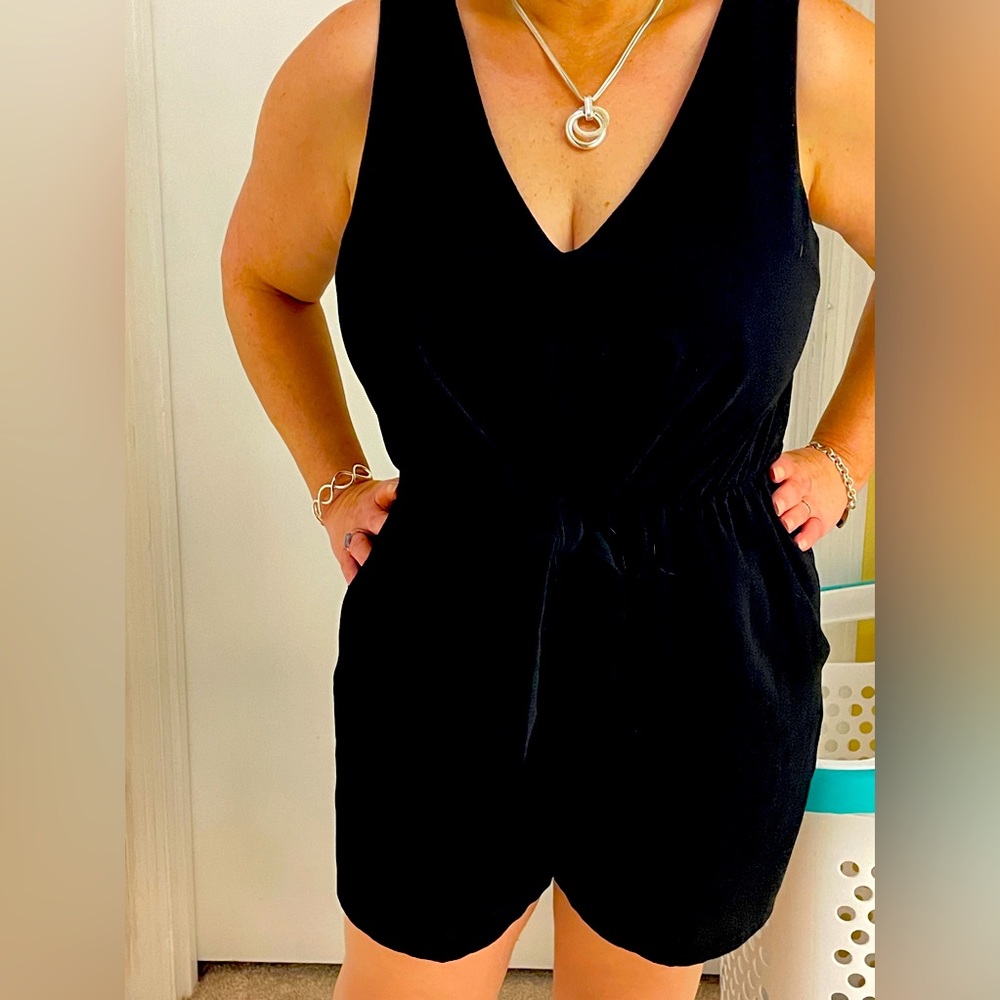 Black Romper by Lily Rose.